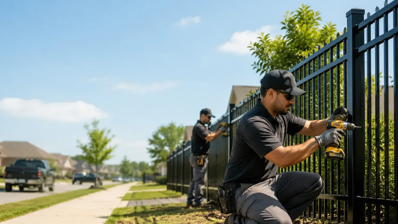 Metal Fence Installation in Charlotte, MI